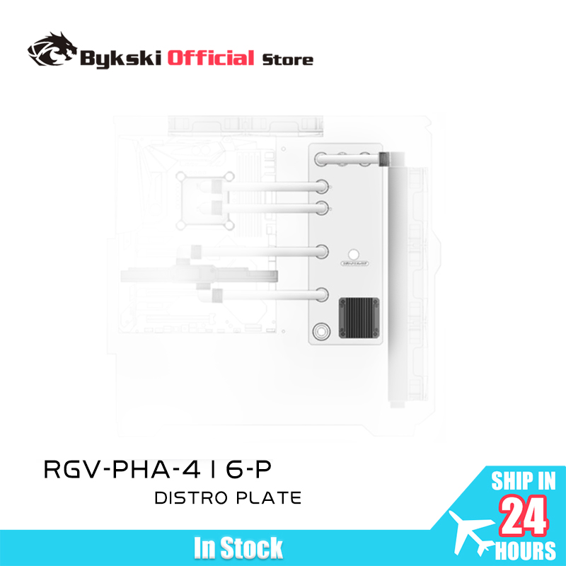 Distro Plate Ddc Pump Combo - Tanque acrílico BYKSKI RGV-PHA-416-P para uso