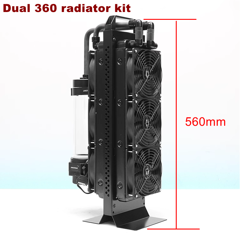External Radiator Water Cooling Kit - Combinação de resfriamento de água externa