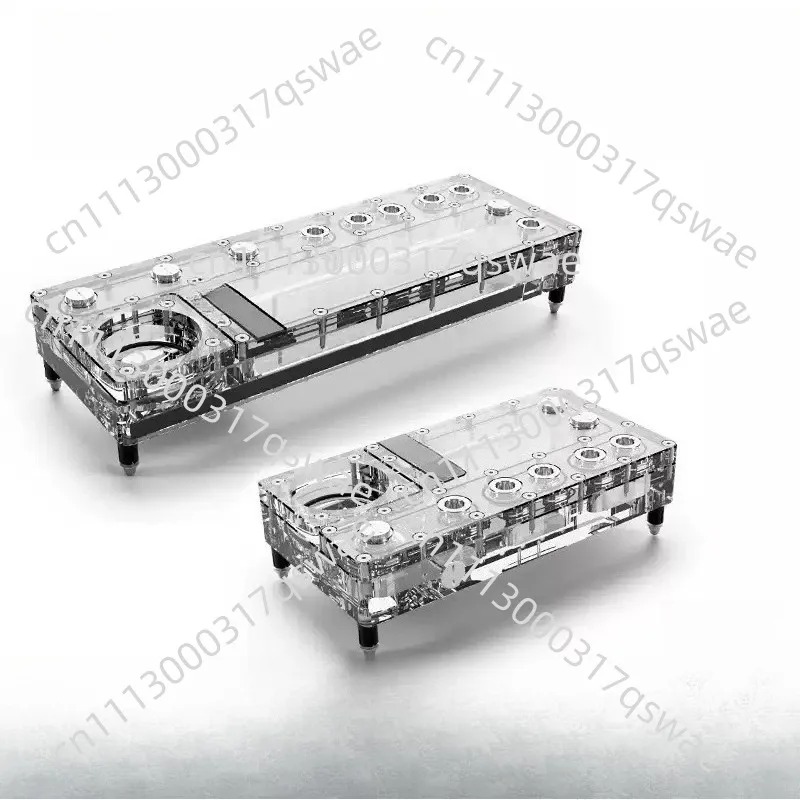 Integrated Pump Reservoir Distro Plate - Placa Distro Core 240/360 Esquerda/Direita com