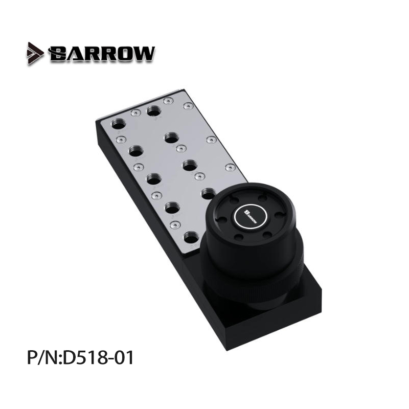 Integrated Pump Reservoir Distro Plate - Placa de Distribuição (Distro Plate) Barrow