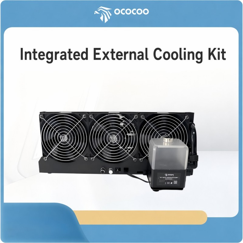 External Radiator Water Cooling Kit - Kit de Resfriamento a Água Externo