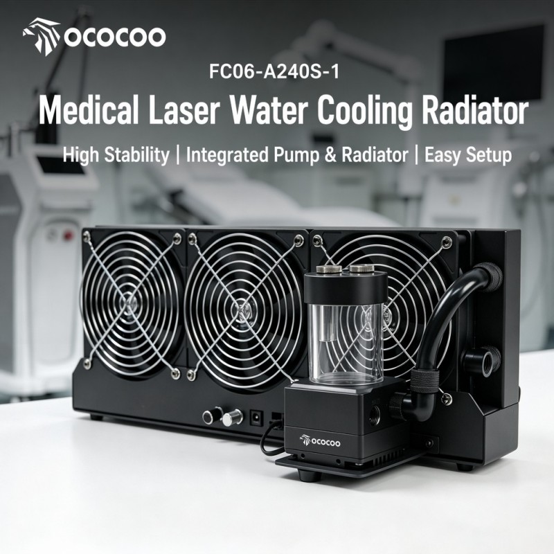 External Radiator Water Cooling Kit - Kit de Resfriamento a Água OCOCOO