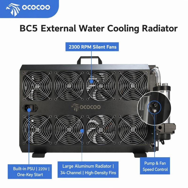 Kit de Radiador de Resfriament - External Radiator Water Cooling Kit avaliação e preço