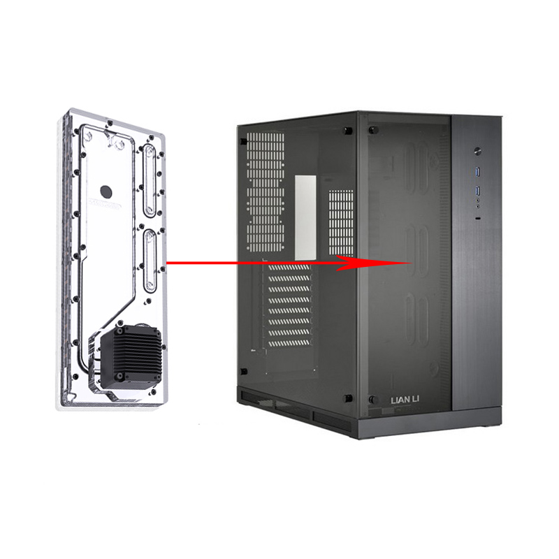 Placa acrílica BYKSKI para uso - Distro Plate Ddc Pump Combo avaliação e preço
