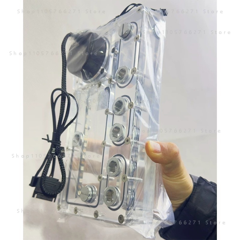 Placa de Distribuição Alphacoo - Integrated Pump Reservoir Distro Plate avaliação e preço