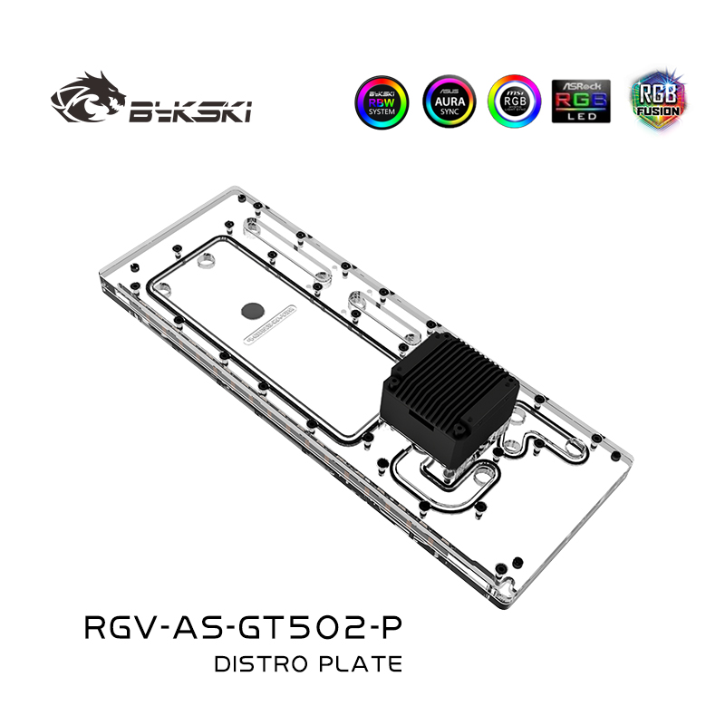Bykski acrílico distro placa/p - Distro Plate Ddc Pump Combo avaliação e preço