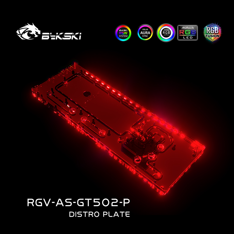 Bykski acrílico distro placa/p - Distro Plate Ddc Pump Combo avaliação e preço