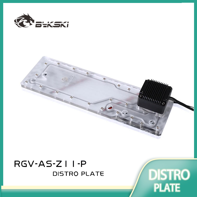Tanque acrílico BYKSKI RGV-AS- - Distro Plate Ddc Pump Combo avaliação e preço