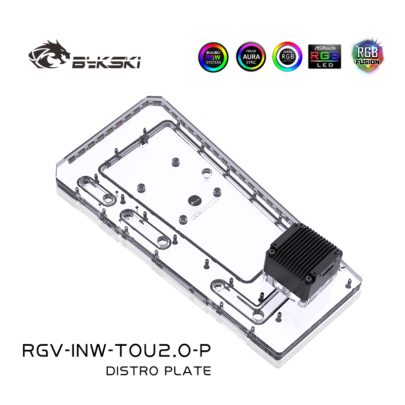 BYKSKI RGV-INW-TOU2.0-P Placa  - Distro Plate Ddc Pump Combo avaliação e preço