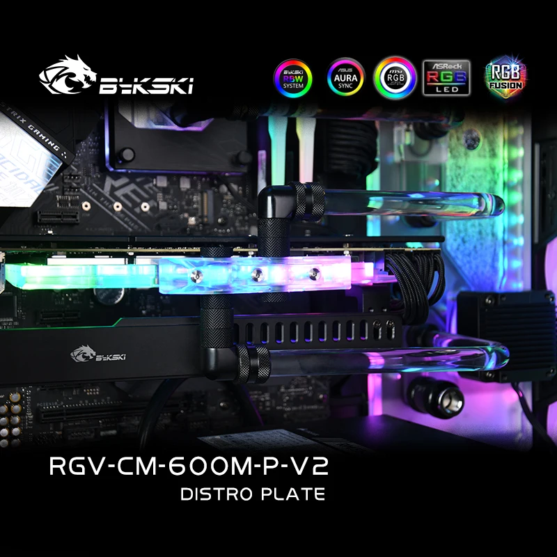 Tanque acrílico BYKSKI para us - Distro Plate Ddc Pump Combo avaliação e preço