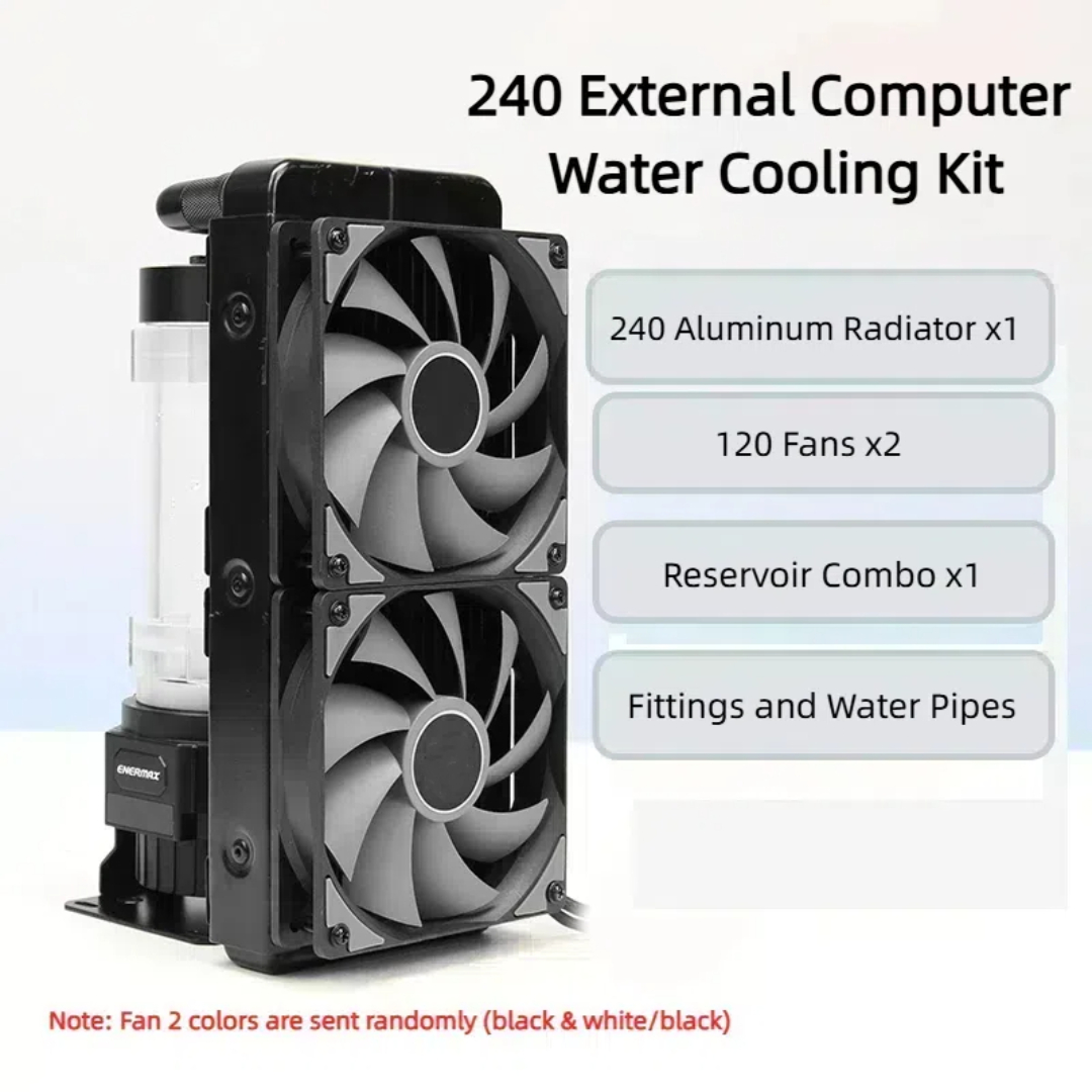 Kit de radiador de alumínio 24 - External Radiator Water Cooling Kit avaliação e preço