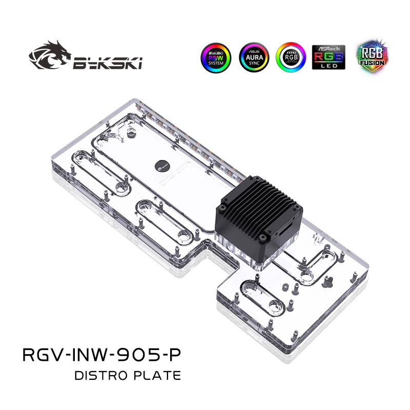Bykski RGV-INW-905-P Placa de  - Distro Plate Ddc Pump Combo avaliação e preço