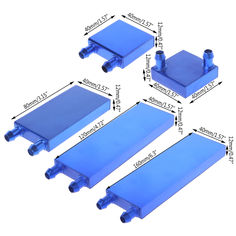 Bloco De Refrigeração De Água  - Chiller Water Cooling System Pc avaliação e preço