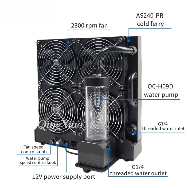 Kit de Resfriamento Externo In - External Radiator Water Cooling Kit avaliação e preço