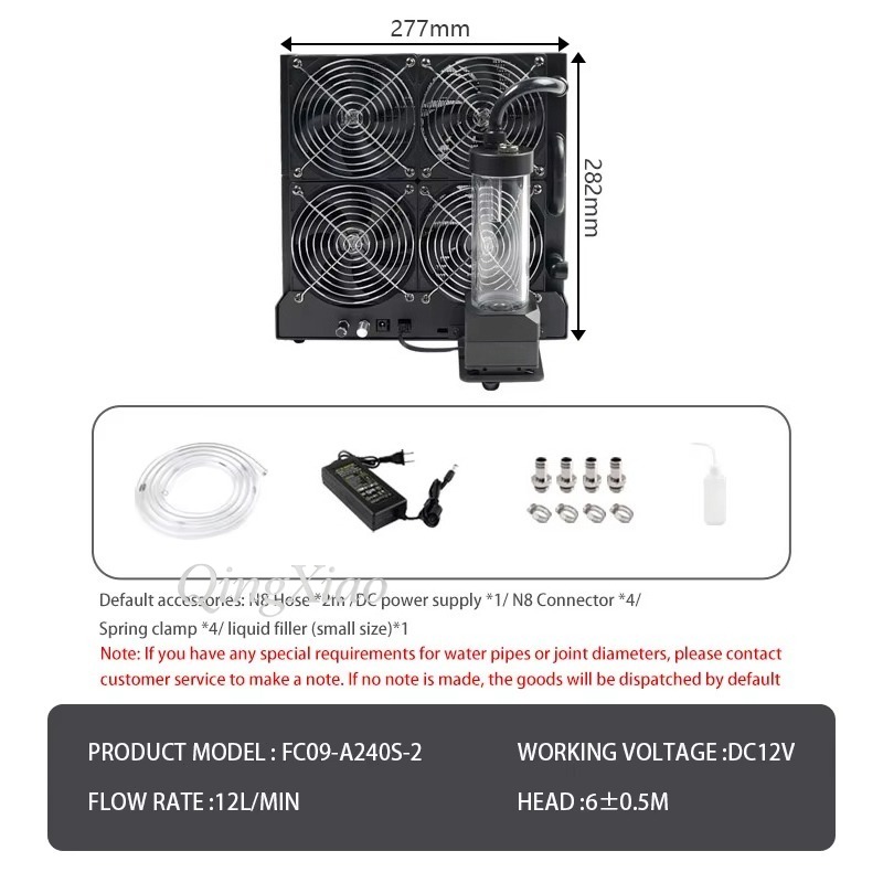 Kit de Resfriamento Externo In - External Radiator Water Cooling Kit avaliação e preço