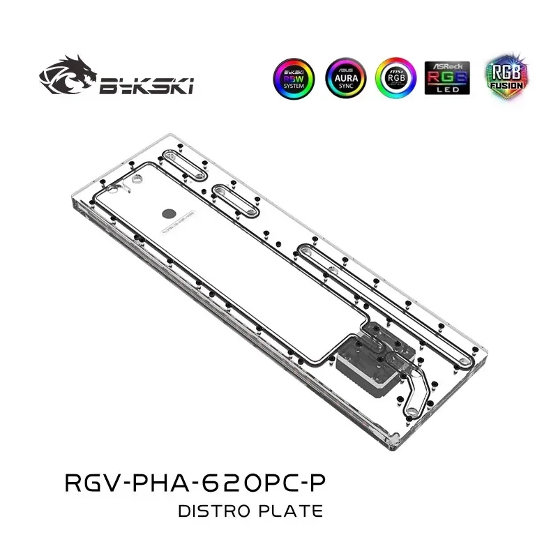 Placa de distribuição acrílica - Distro Plate Ddc Pump Combo avaliação e preço